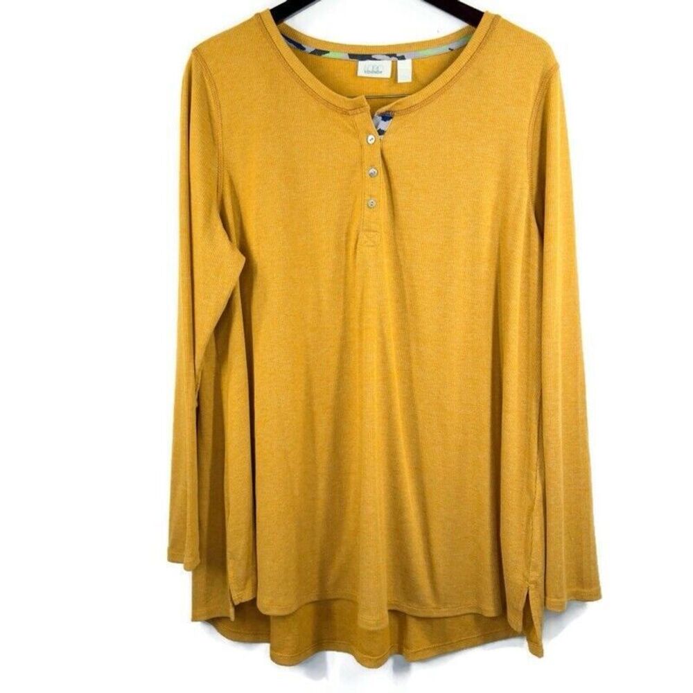 LOGO Lounge by Lori Goldstein Top Long Sleeve Size 10
